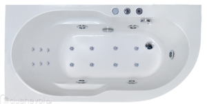Royal Bath Azur De Luxe 140x80 L RB614200DL-L 